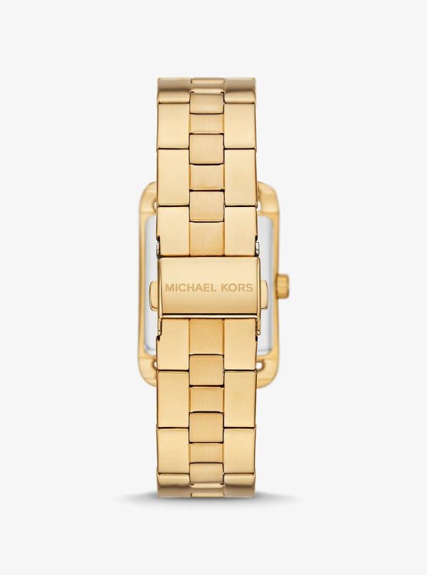 Montre femme Michael Kors Monroe réf. MKO1031, mouvement quartz, acier inoxydable – vue principale, Horlova Maroc