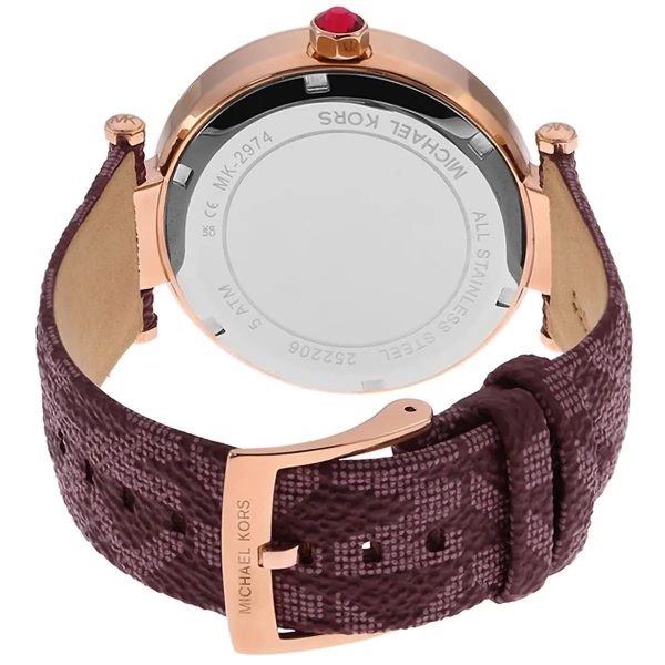 Montre femme Michael Kors Parker 39 mm réf. MK2974, mouvement quartz, montre-bracelet Michael Kors – autre angle