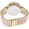 Montre femme Michael Kors Parker 39 mm réf. MK6326, cadran rose, bracelet acier – vue de trois-quarts