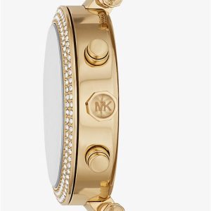 Montre femme Michael Kors Parker Surdimensionnée réf. MK6916, chronographe quartz, acier inoxydable, verre minéral – deuxième vue