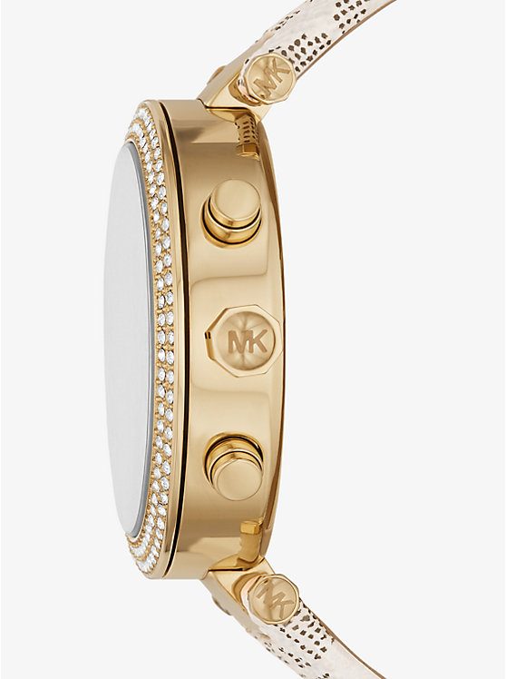 Montre femme Michael Kors Parker Surdimensionnée réf. MK6916, chronographe quartz, acier inoxydable, verre minéral – deuxième vue