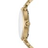 Montre femme Michael Kors Portia 36.5 mm réf. MK3788, cadran noir, bracelet acier – vue de trois-quarts