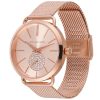 Montre femme Michael Kors Portia 36.5 mm réf. MK3845, cadran rose, bracelet acier – vue rapprochée