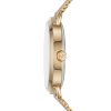 Montre femme Michael Kors Portia 37 mm réf. MK3844, cadran doré, bracelet acier – autre angle