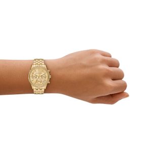Montre femme Michael Kors Ritz réf. MK7530, mouvement quartz, boîtier 35 mm, acier inoxydable – deuxième vue