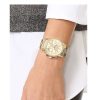 Montre femme Michael Kors Ritz réf. MK6356, chronographe quartz, boîtier 37 mm, acier inoxydable – vue principale, Horlova Maroc