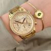 Montre femme Michael Kors Ritz réf. MK6356, chronographe quartz, boîtier 37 mm, acier inoxydable – quatrième vue