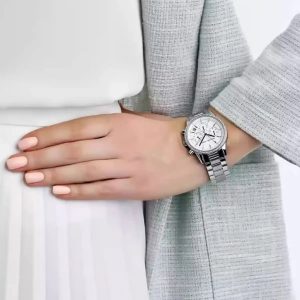 Montre femme Michael Kors Ritz réf. MK6428, mouvement quartz, boîtier 37 mm, acier inoxydable – vue principale, Horlova Maroc