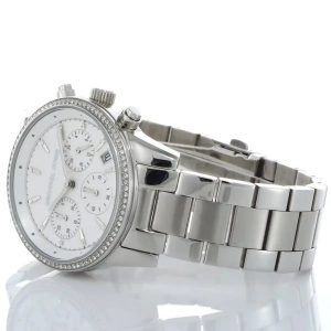 Montre femme Michael Kors Ritz réf. MK6428, mouvement quartz, boîtier 37 mm, acier inoxydable – deuxième vue