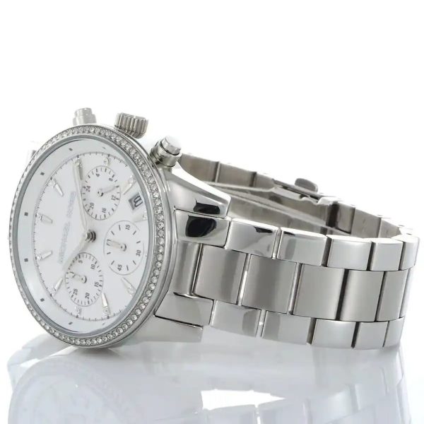 Montre femme Michael Kors Ritz réf. MK6428, mouvement quartz, boîtier 37 mm, acier inoxydable – deuxième vue
