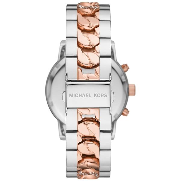Montre femme Michael Kors Ritz Brillance réf. MK6938, mouvement quartz, boîtier 41 mm, acier inoxydable, étanche 100 m – troisième vue