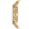 Montre femme Michael Kors Ritz Glamour Pavé 41 mm réf. MK6937, cadran doré – vue de trois-quarts