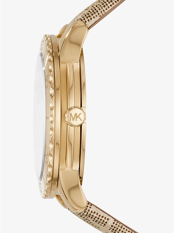 Montre femme Michael Kors Runway Surdimensionnée réf. MK6999, mouvement quartz, boîtier 40 mm, acier inoxydable – deuxième vue
