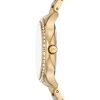 Montre femme Michael Kors Sage 38 mm réf. MK4805, cadran blanc, bracelet acier – autre angle