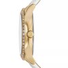 Montre femme Michael Kors Sage 38 mm réf. MK4818, cadran nacré, bracelet cuir – vue rapprochée