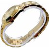 Montre femme Michael Kors Slim Runway 33 mm réf. MK3456, cadran doré, bracelet acier – autre angle