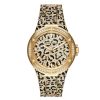 Montre femme Michael Kors Slim Runway 33 mm réf. MK3513, cadran doré, mouvement quartz – vue de face | Horlova Maroc