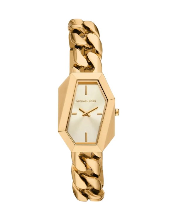 Montre femme Michael Kors Suri réf. MK4878, bracelet acier, mouvement quartz – vue de face | Horlova Maroc