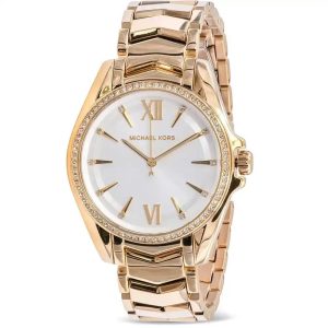 Montre femme Michael Kors Whitney réf. MK6693, mouvement quartz, boîtier 38 mm, acier inoxydable – deuxième vue