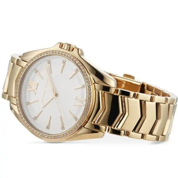 Montre femme Michael Kors Whitney réf. MK6693, mouvement quartz, boîtier 38 mm, acier inoxydable – quatrième vue