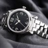 Montre femme Tissot réf. T0282101105700, mouvement quartz, boîtier 28 mm, acier inoxydable, verre saphir – vue principale, Horlova Maroc