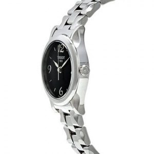 Montre femme Tissot réf. T0282101105700, mouvement quartz, boîtier 28 mm, acier inoxydable, verre saphir, étanche 30 m – troisième vue