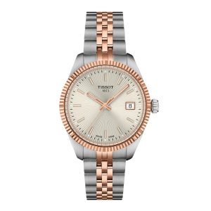 Montre femme Tissot Ballade réf. T156.210.22.031.01, mouvement quartz, boîtier 34 mm, acier inoxydable – vue principale, Horlova Maroc