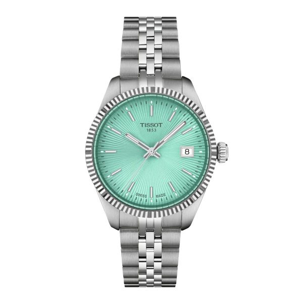 Montre femme Tissot Ballade réf. T1562101109100, mouvement quartz, boîtier 34 mm, acier inoxydable – vue principale, Horlova Maroc