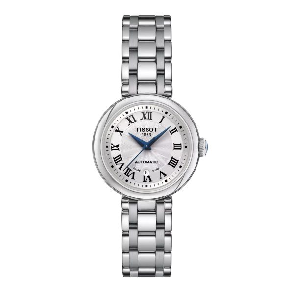 Montre femme Tissot Bellissima réf. T126.207.11.013.00, mouvement automatique, boîtier 29 mm, verre saphir – vue principale, Horlova Maroc