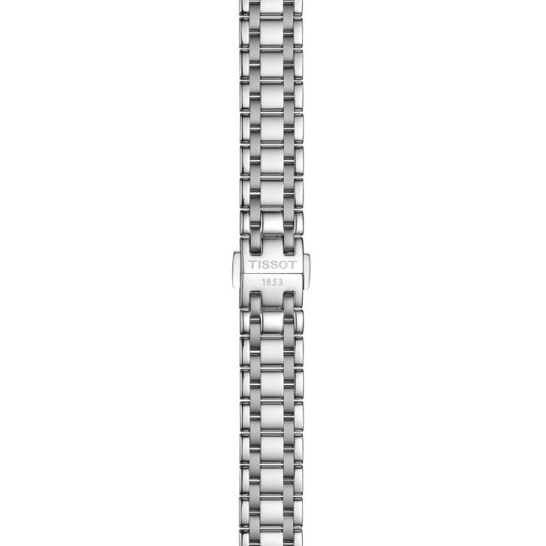 Montre femme Tissot Bellissima réf. T126.207.11.013.00, mouvement automatique, boîtier 29 mm, acier inoxydable, verre saphir – quatrième vue