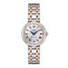 Montre femme Tissot Bellissima 29 mm réf. T1262072201300, cadran blanc, bracelet acier, mouvement quartz – vue de face | Horlova Maroc