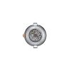 Montre femme Tissot Bellissima 29 mm réf. T1262072201300, cadran blanc, bracelet acier – vue du fond de boîte