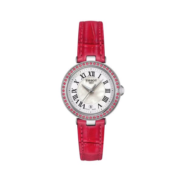 Montre femme Tissot Bellissima Small réf. T1260106611300, mouvement quartz, boîtier 26 mm, étanche 50 m – vue principale, Horlova Maroc