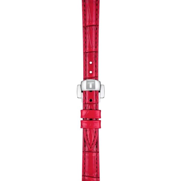 Montre femme Tissot Bellissima Small réf. T1260106611300, mouvement quartz, boîtier 26 mm, acier inoxydable, cuir – quatrième vue