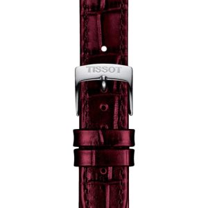 Montre femme Tissot Carson Premium réf. T1222101637300, mouvement quartz, boîtier 30 mm, acier inoxydable, cuir – deuxième vue