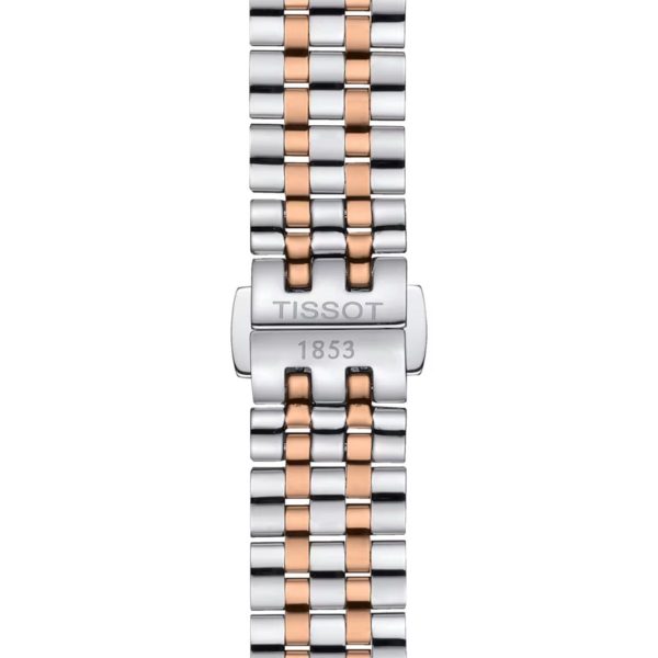 Montre femme Tissot Carson Premium réf. T1222072203101, mouvement automatique, acier inoxydable, étanche 50 m – deuxième vue