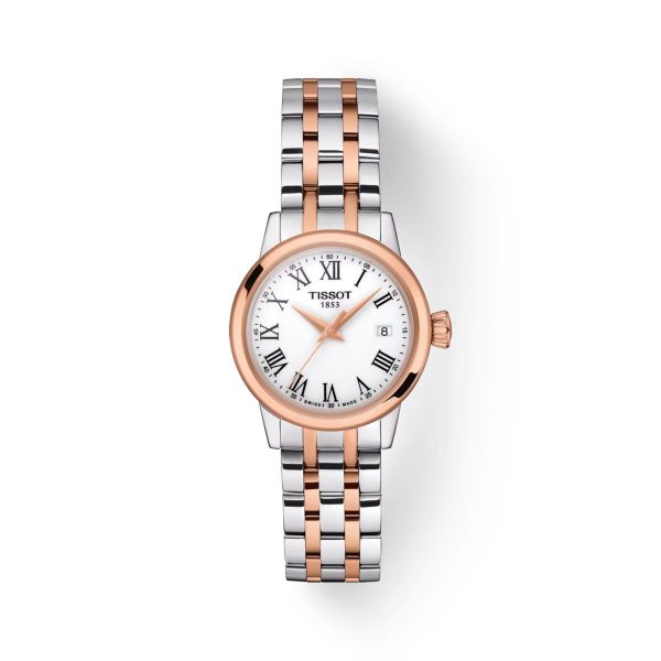 Montre femme Tissot Classic Dream réf. T1292102201300, mouvement quartz, acier inoxydable, étanche 50 m – vue principale, Horlova Maroc