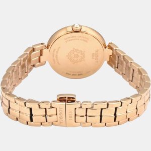 Montre femme Tissot Flamingo réf. T094.210.33.111.01, boîtier 20 mm, acier inoxydable, verre saphir – deuxième vue