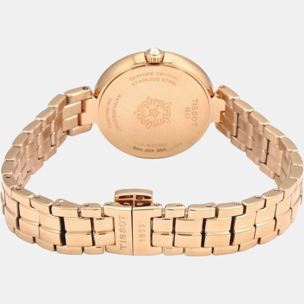 Montre femme Tissot Flamingo réf. T094.210.33.111.01, boîtier 20 mm, acier inoxydable, verre saphir – deuxième vue