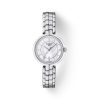 Montre femme Tissot Flamingo réf. T0942101111100, mouvement quartz, boîtier 30 mm, acier inoxydable, cuir – vue principale, Horlova Maroc