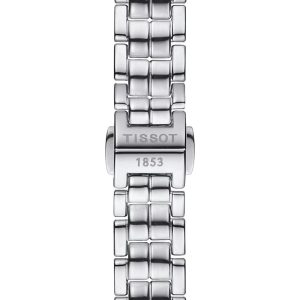 Montre femme Tissot Flamingo réf. T0942101111100, mouvement quartz, boîtier 30 mm, acier inoxydable, cuir, étanche 50 m – deuxième vue