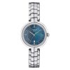 Montre femme Tissot Flamingo réf. T094.210.11.121.00, mouvement quartz, acier inoxydable – vue principale, Horlova Maroc