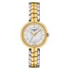 Montre femme Tissot Flamingo réf. T094.210.22.111.01, mouvement quartz, acier inoxydable – vue principale, Horlova Maroc