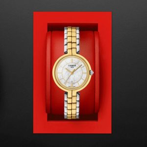 Montre femme Tissot Flamingo réf. T094.210.22.111.01, mouvement quartz, acier inoxydable – deuxième vue