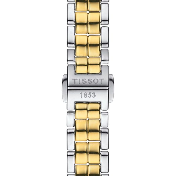 Montre femme Tissot Flamingo réf. T094.210.22.111.01, mouvement quartz, acier inoxydable – quatrième vue