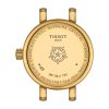 Montre femme Tissot Lovely Round réf. T140.009.36.091.00, mouvement quartz, acier inoxydable, cuir, verre saphir – troisième vue