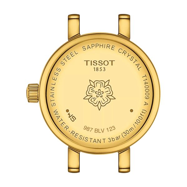 Montre femme Tissot Lovely Round réf. T140.009.63.026.00, mouvement quartz, acier inoxydable, verre saphir, étanche 30 m – troisième vue