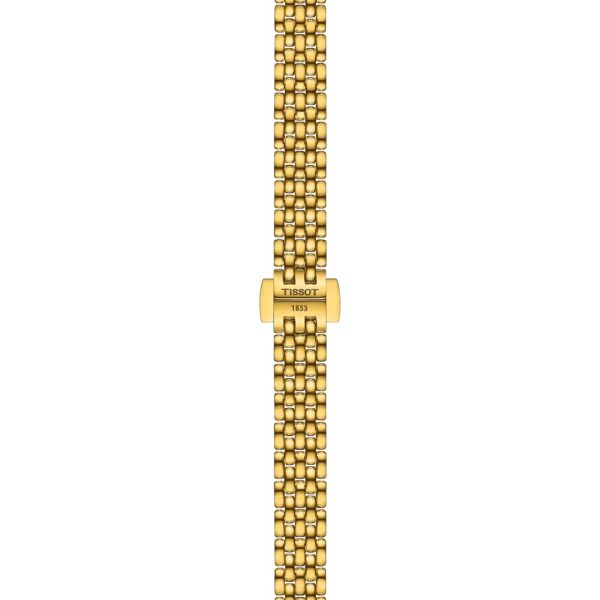 Montre femme Tissot Lovely Round réf. T140.009.63.026.00, mouvement quartz, acier inoxydable, verre saphir, étanche 30 m – quatrième vue
