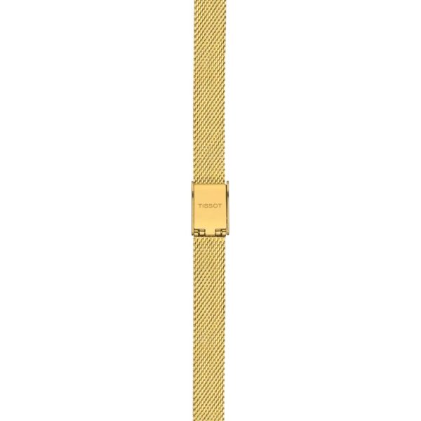 Montre femme Tissot Lovely Square réf. T058.109.33.031.00, mouvement quartz, boîtier 20 mm, acier inoxydable, étanche 30 m – troisième vue