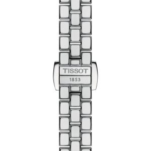 Montre femme Tissot Lovely Square réf. T0581091103601, mouvement quartz, boîtier 20 mm, cuir, verre saphir, étanche 30 m – deuxième vue